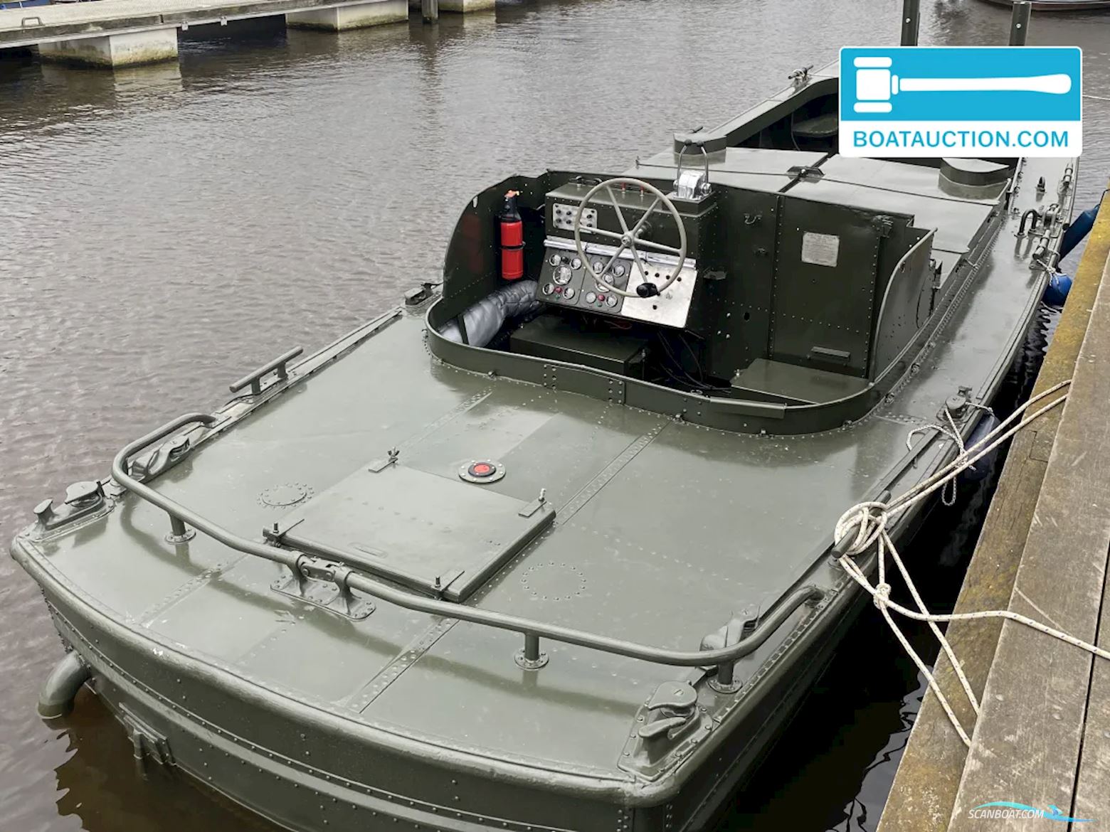 Bridge Erection Boat D27 Kommersiellt båt 1966, med Detroit Diesel  motor, Holland