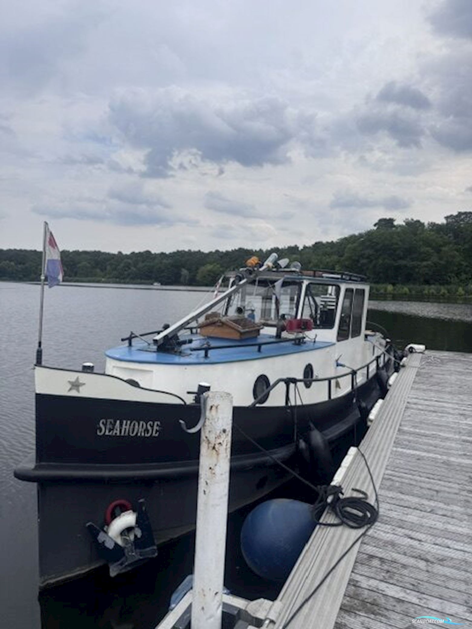 Muiden/NL Schlepper Kommersiellt båt 1928, med Daf motor, Tyskland