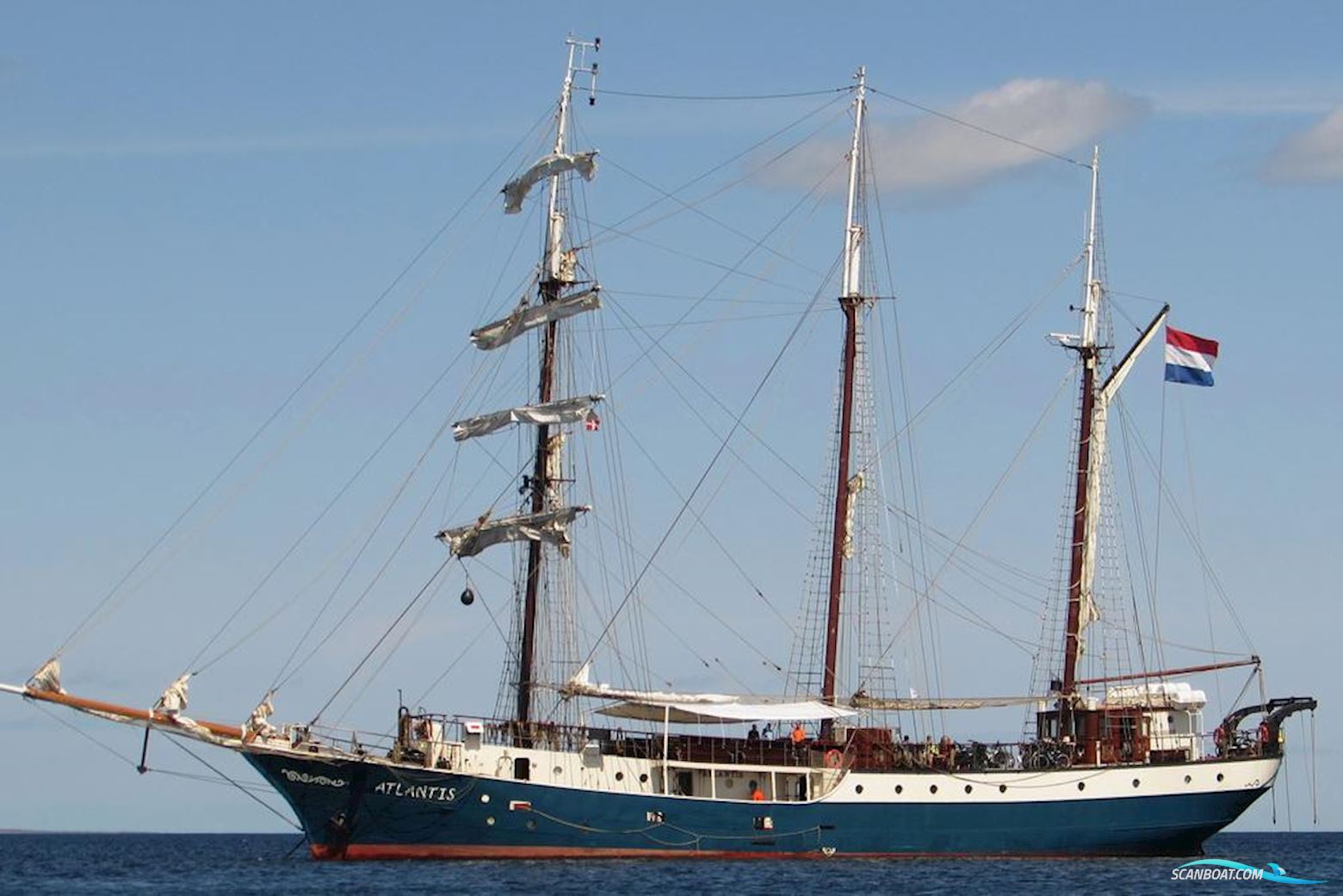 Schooner Three Mast Barquentine