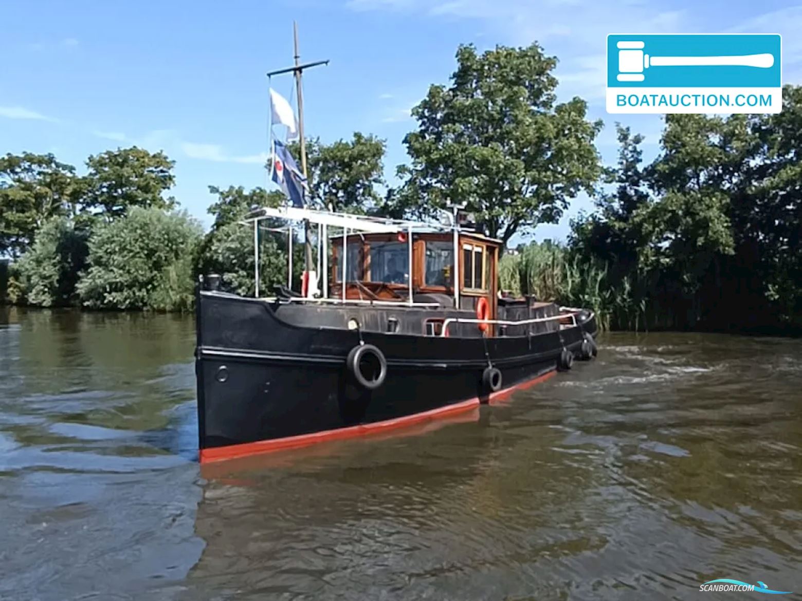 sleepboot 1600 Kommersiellt båt 1929, Holland