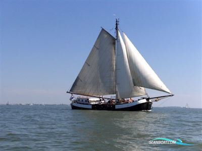 Tjalk Woonschip, bedrijfsschip Kommersiellt båt 1901, med Mercedes motor, Holland