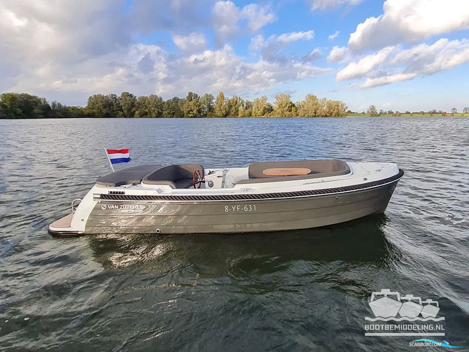 Van Zutphen 633 Tender Kommersiellt båt 2022, med honda motor, Holland