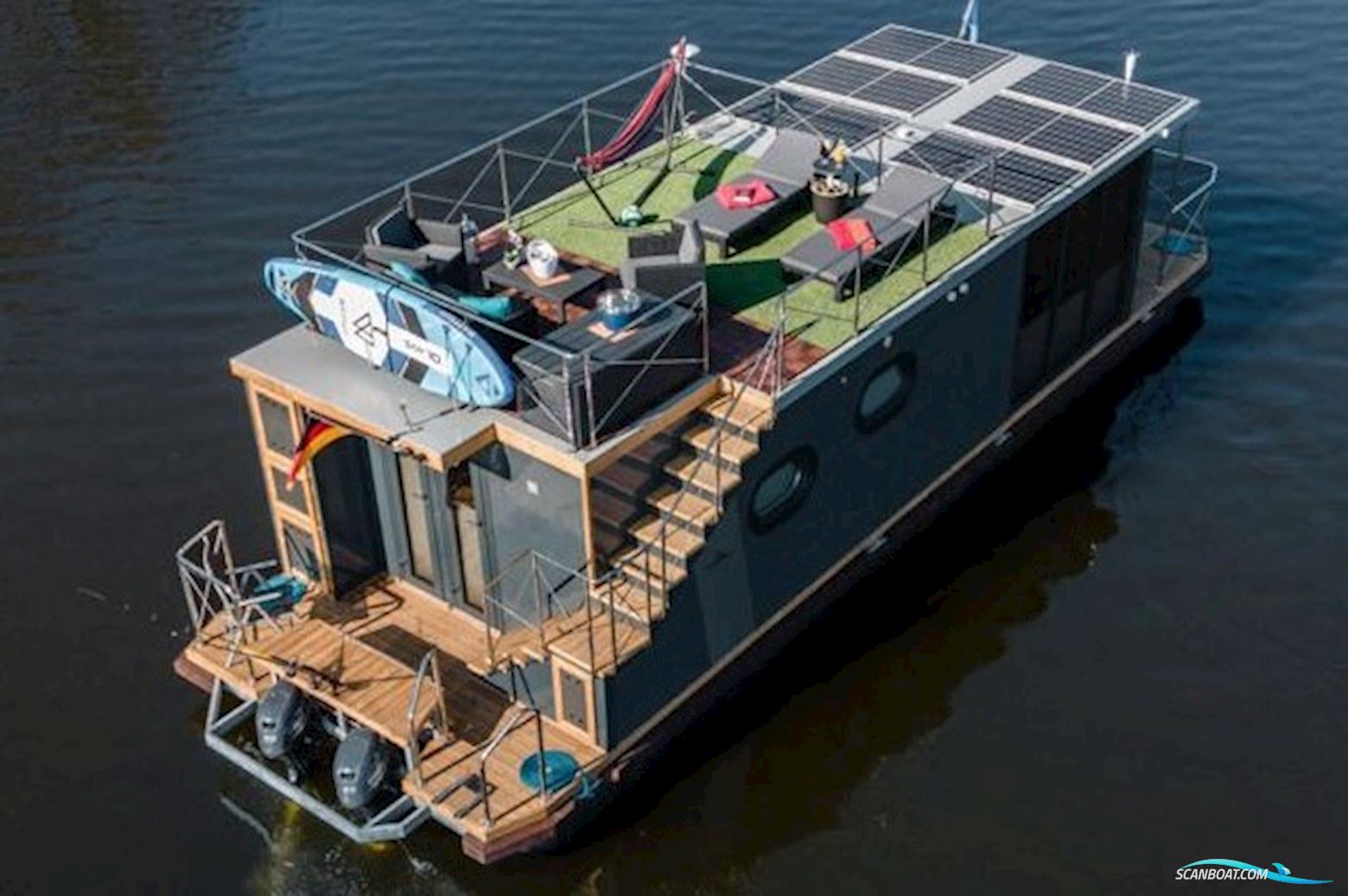 Campi 400 Houseboat Live a board / River boat 2024, with Yamaha engine, Poland