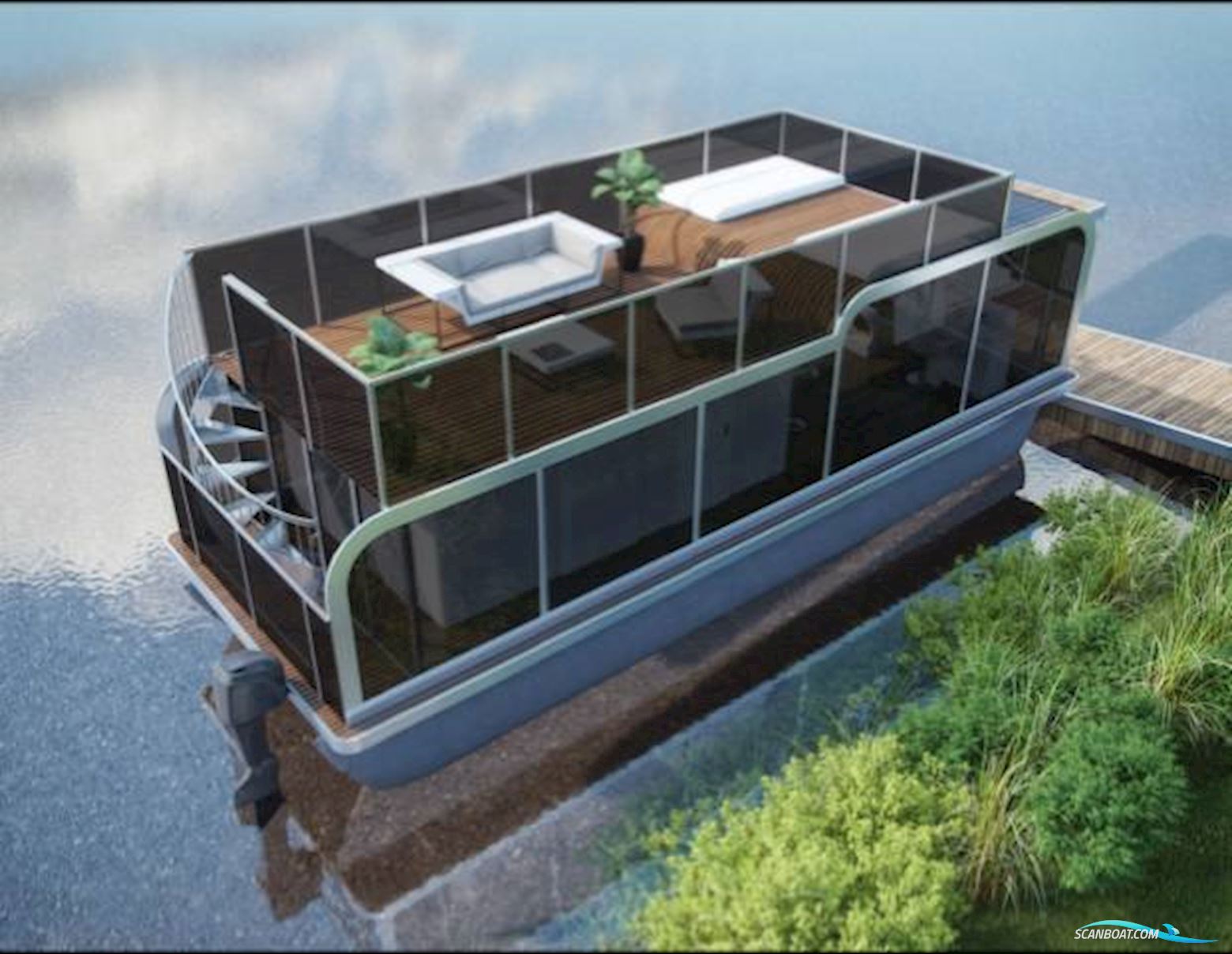 Houseboat Holiday Boat HB 39 Live a board / River boat 2024, with - engine, Poland