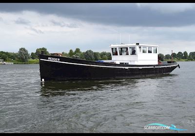 Varend Woonschip Conrad Logger Live a board / River boat 1917, with MWM engine, The Netherlands