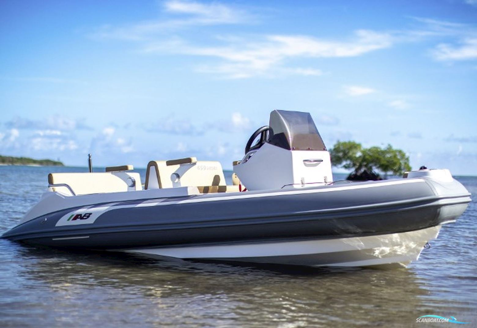 AB 4,5 meter diesel Jet-båd. Live a board / Riverboat 2023, with Yanmar 4JH110 engine, Denmark