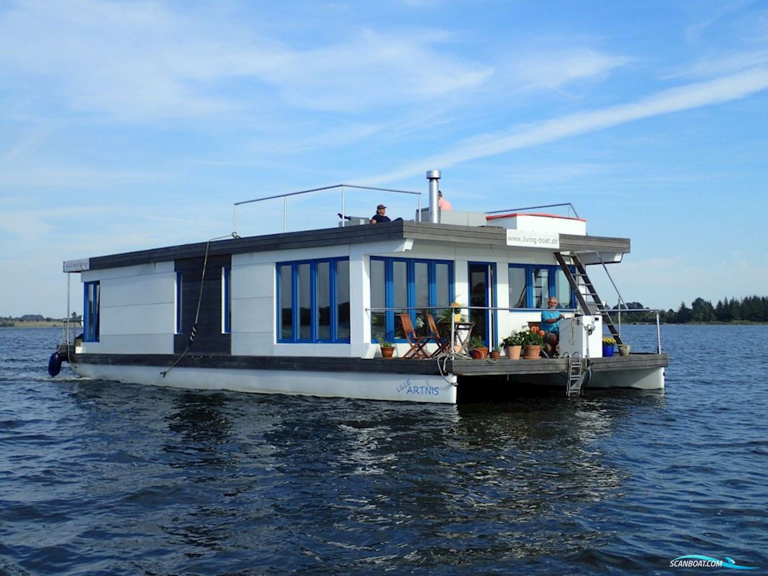 Balticat Hausboot Werft Gmbh Livingboat 85 Live a board / Riverboat 2013, with Yamaha Motor Company engine, Germany