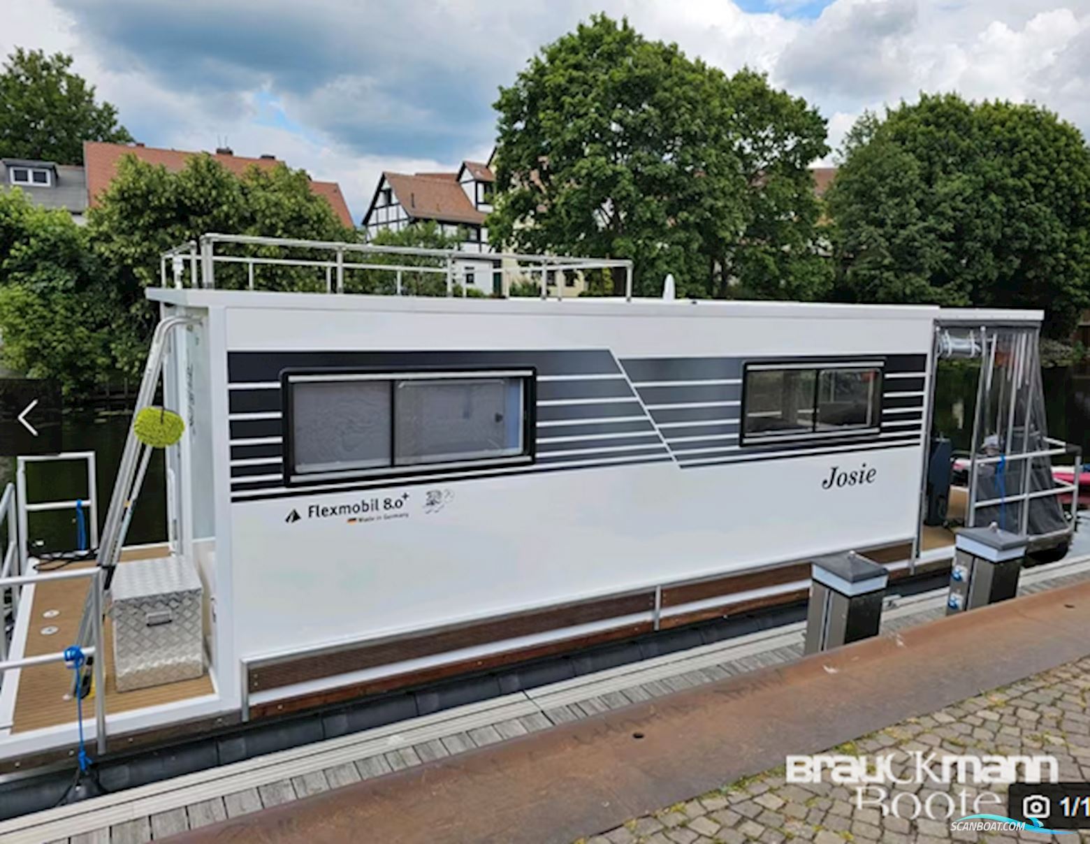 Deutscher Werftbau 820 Live a board / Riverboat 2023, with Tohatsu engine, Germany