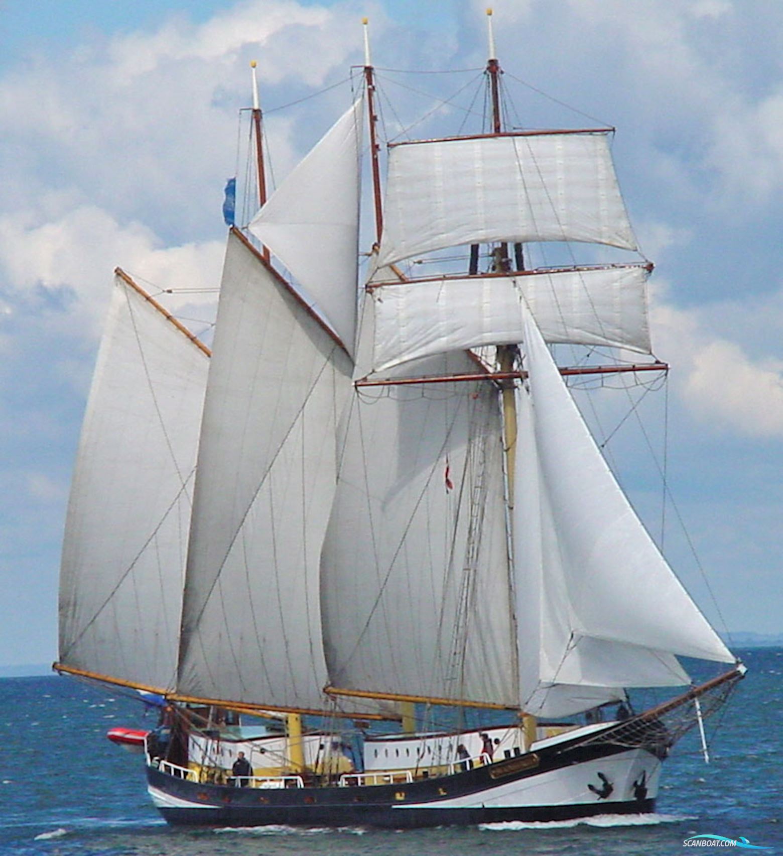 Drie mast Topzeil Schoener Swaensborgh