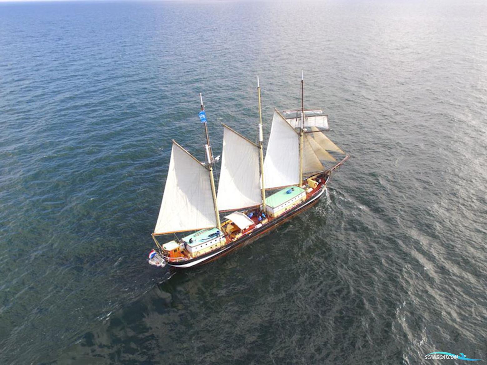 Drie mast Topzeil Schoener Swaensborgh