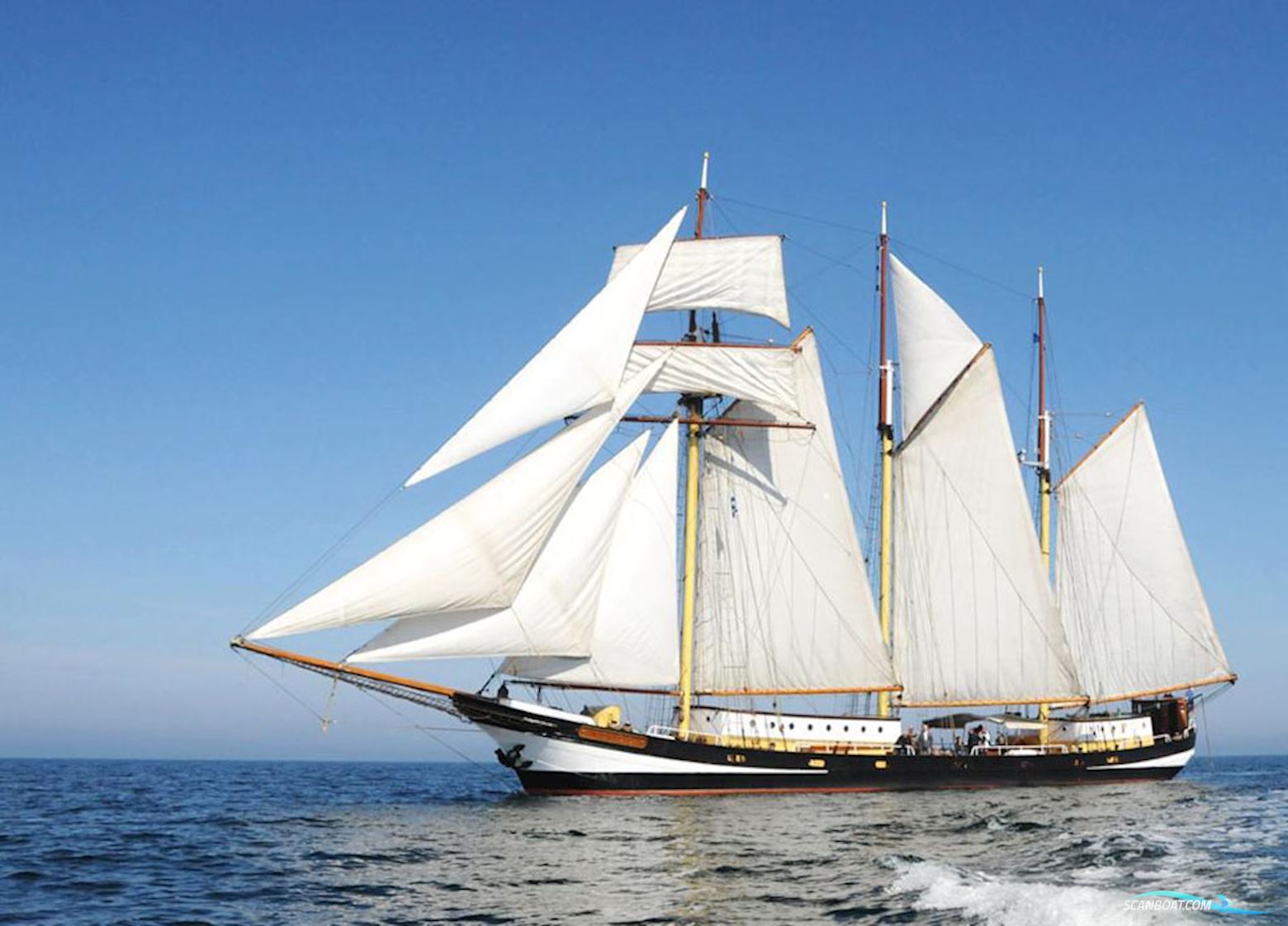 Drie mast Topzeil Schoener Swaensborgh