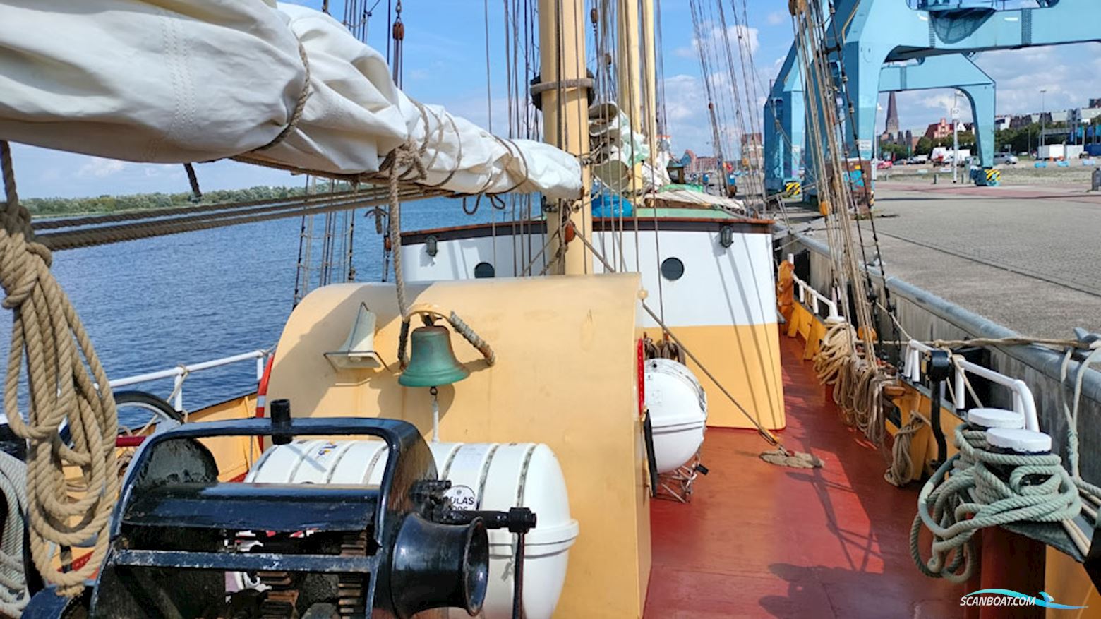 Drie mast Topzeil Schoener Swaensborgh