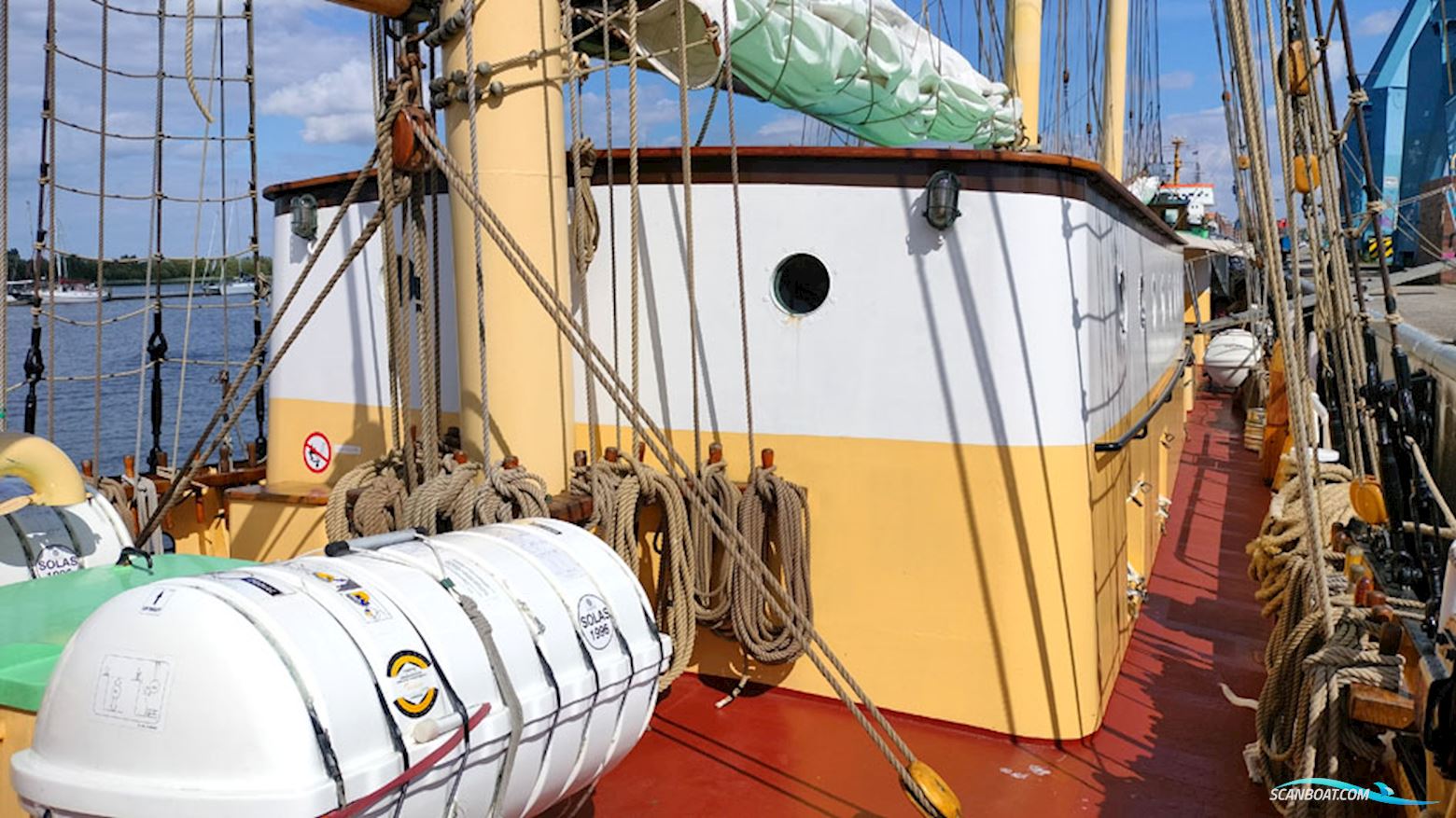 Drie mast Topzeil Schoener Swaensborgh