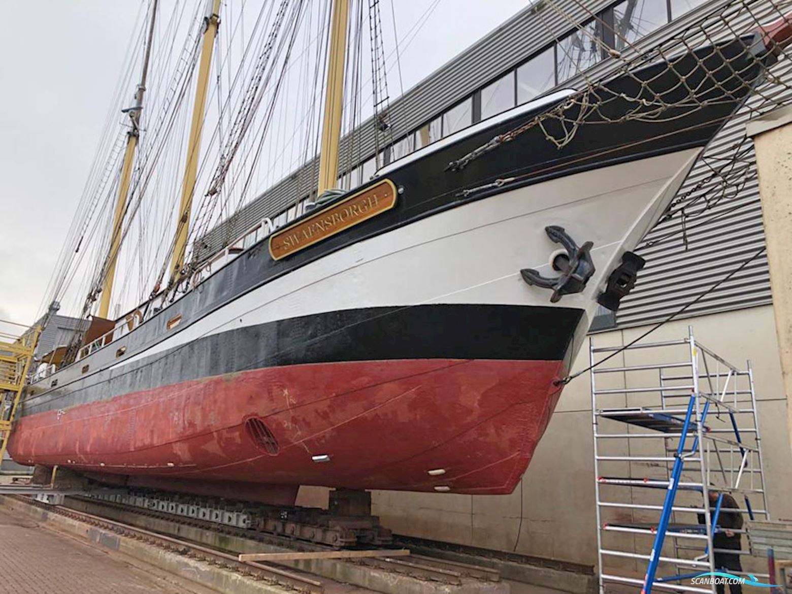 Drie mast Topzeil Schoener Swaensborgh