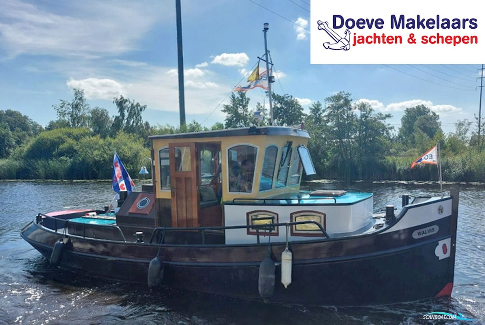 Eurosleper 990 Live a board / Riverboat 2005, with Lister Petter<br />JB3300 engine, The Netherlands
