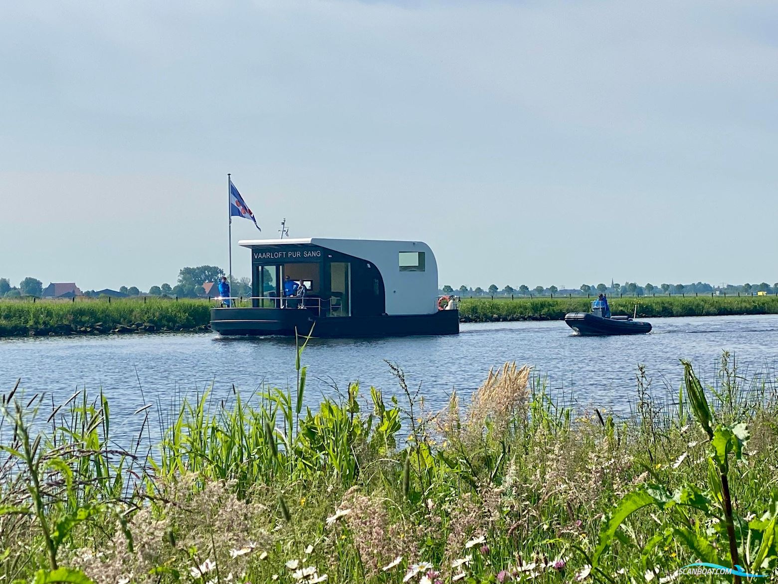 Homeship Vaarloft Volledig Elektrische Houseboat
