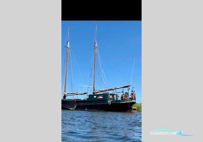 Klipper Woonschip Live a board / Riverboat 1901, with Daf engine, The Netherlands