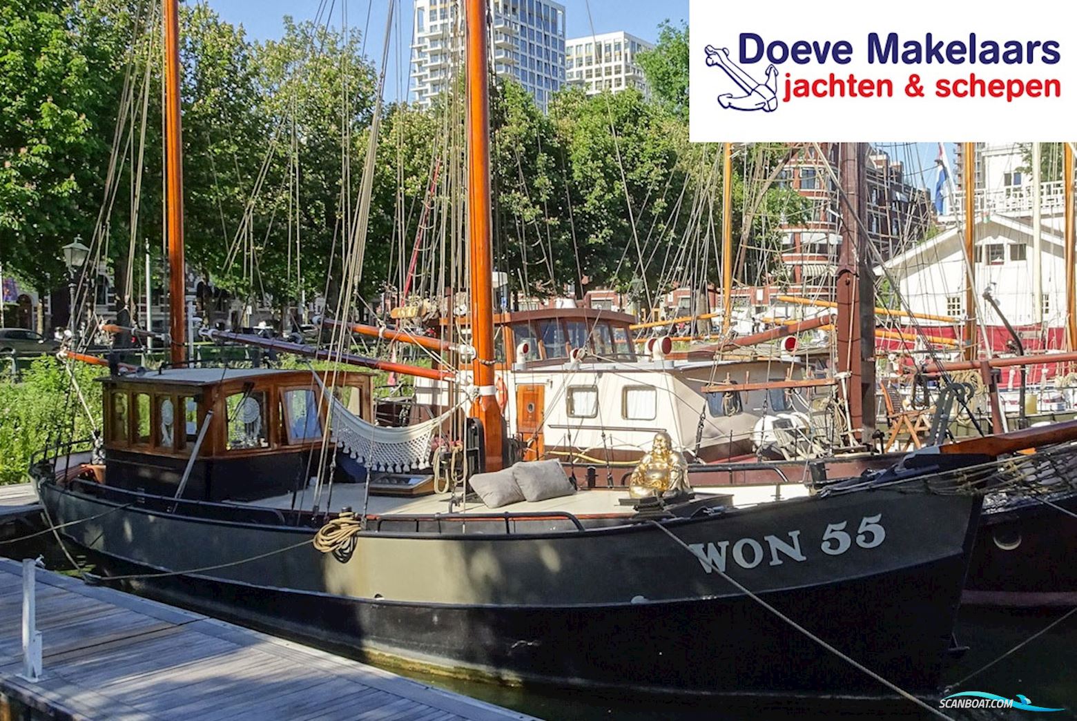 Kotter Varend Woonschip 14.95 Live a board / Riverboat 1948, with Daf<br />Dkt 1160 engine, The Netherlands