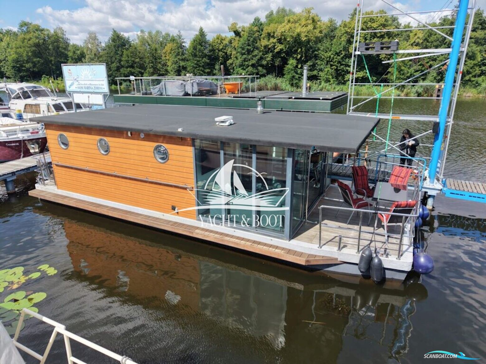 La Mare Appart XL Live a board / Riverboat 2016, with Yamaha Motor Company engine, Germany