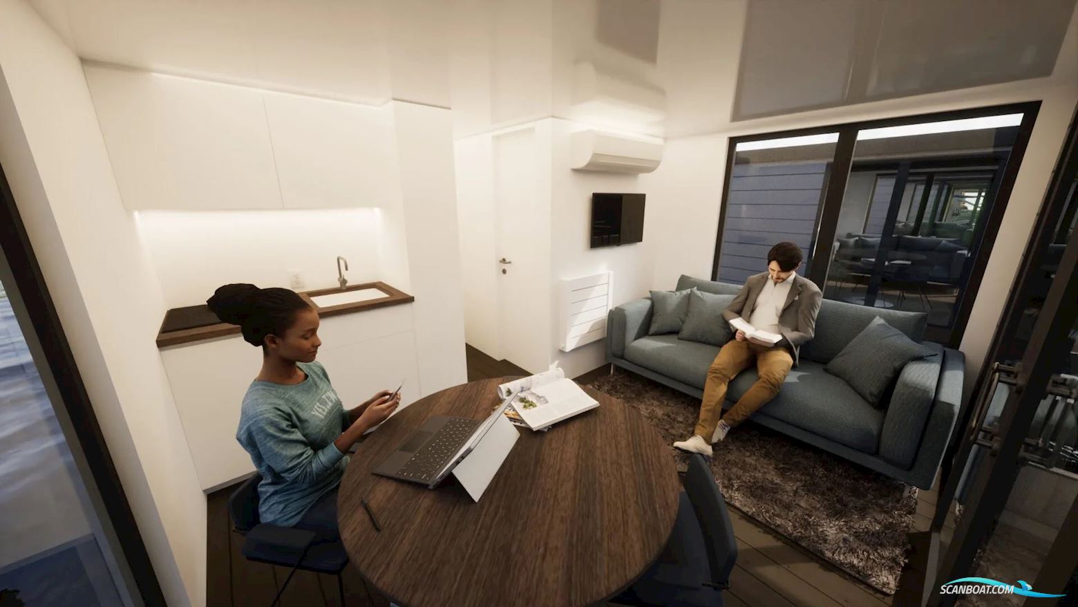 La Mare Houseboat STB 4.0 (Canalboat 4)