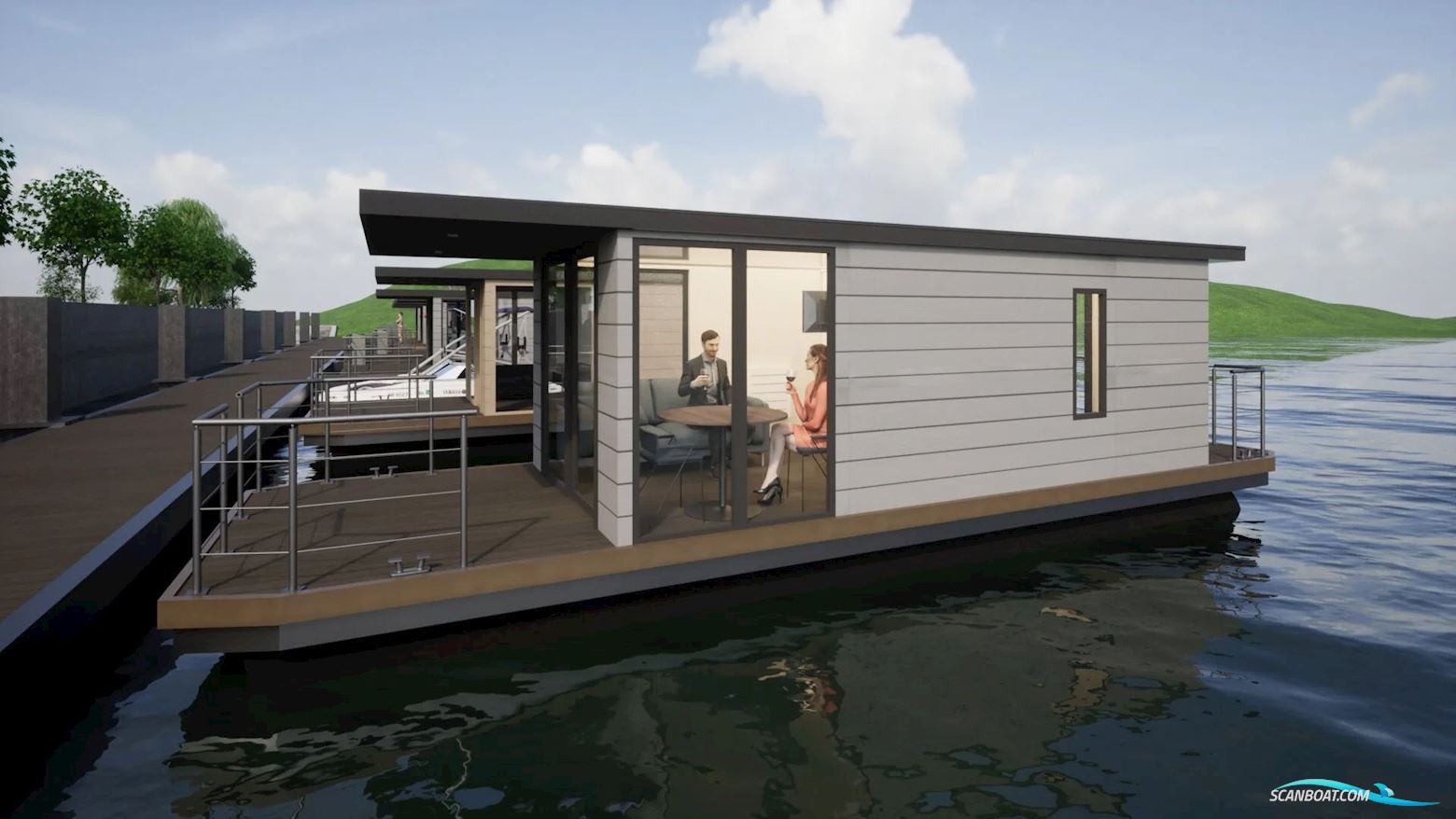 La Mare Houseboat Stb 4.0 (Canalboat 4)