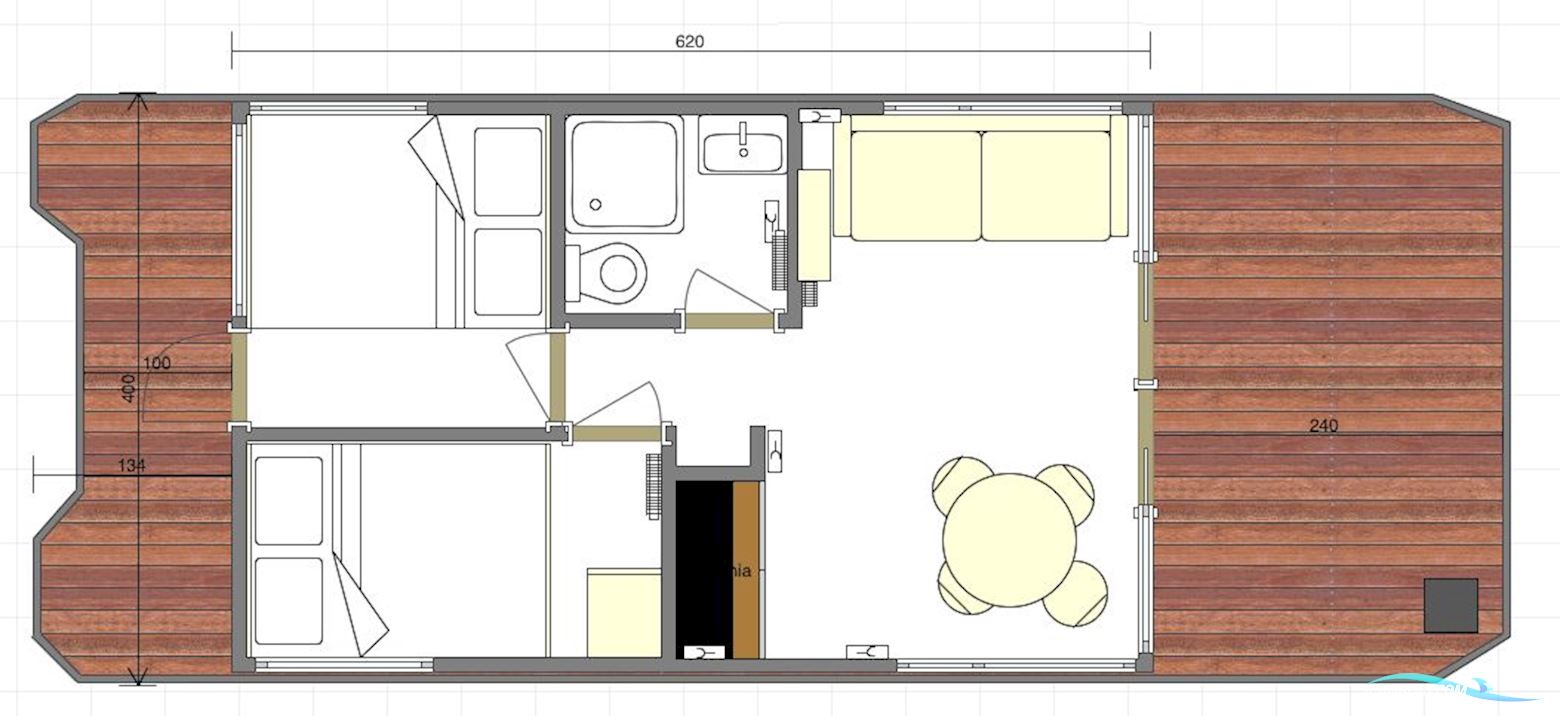La Mare Houseboat Stb 4.0 (Canalboat 4)