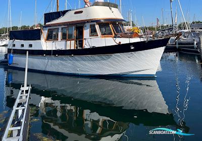 Marine Trader 42 Live a board / Riverboat 1978, with Ford Lehmann 120 engine, Denmark