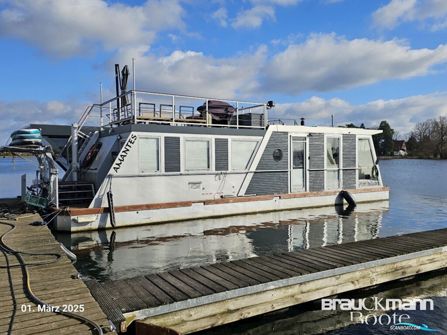 Mein Hausboot Modell Live a board / Riverboat 2015, with Mercury Marine engine, Germany