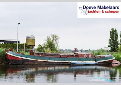 Paviljoentjalk 16.75 Live a board / Riverboat 1893, with Kromhout<br />3 GSV engine, The Netherlands