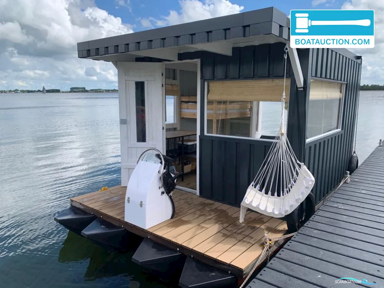 Tiny Houseboat 600 Live a board / Riverboat 2021, with Mercury engine, The Netherlands