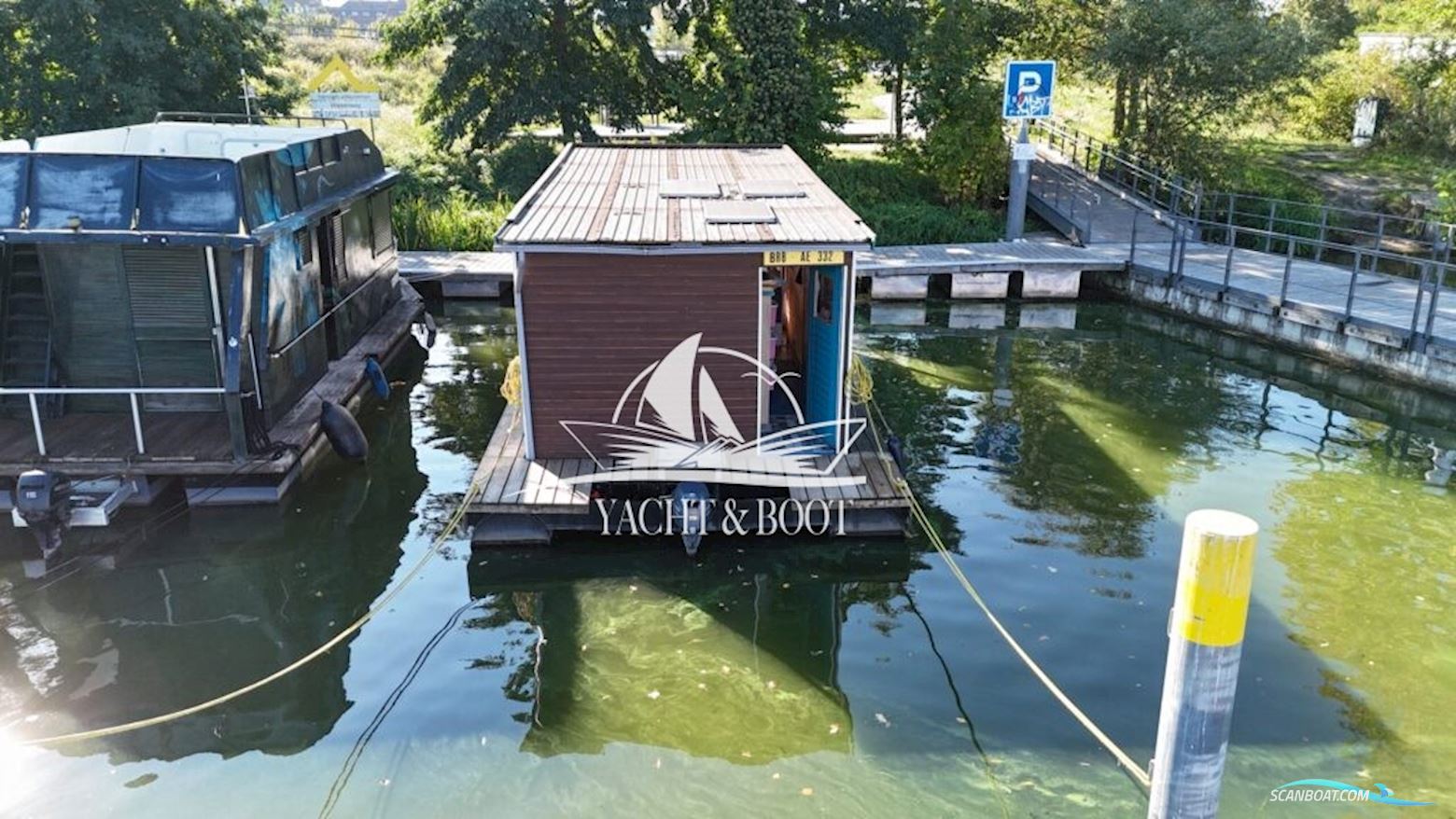 Treibgut Gbr Hausboot 10.6