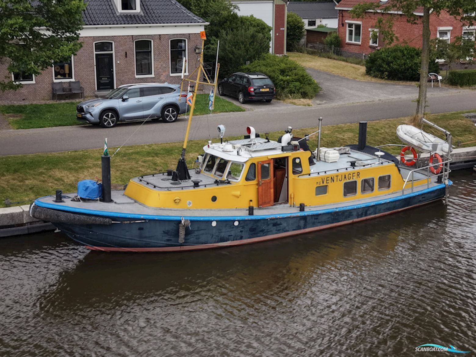 Varend Woonschip ex Rws Vlet 14.78