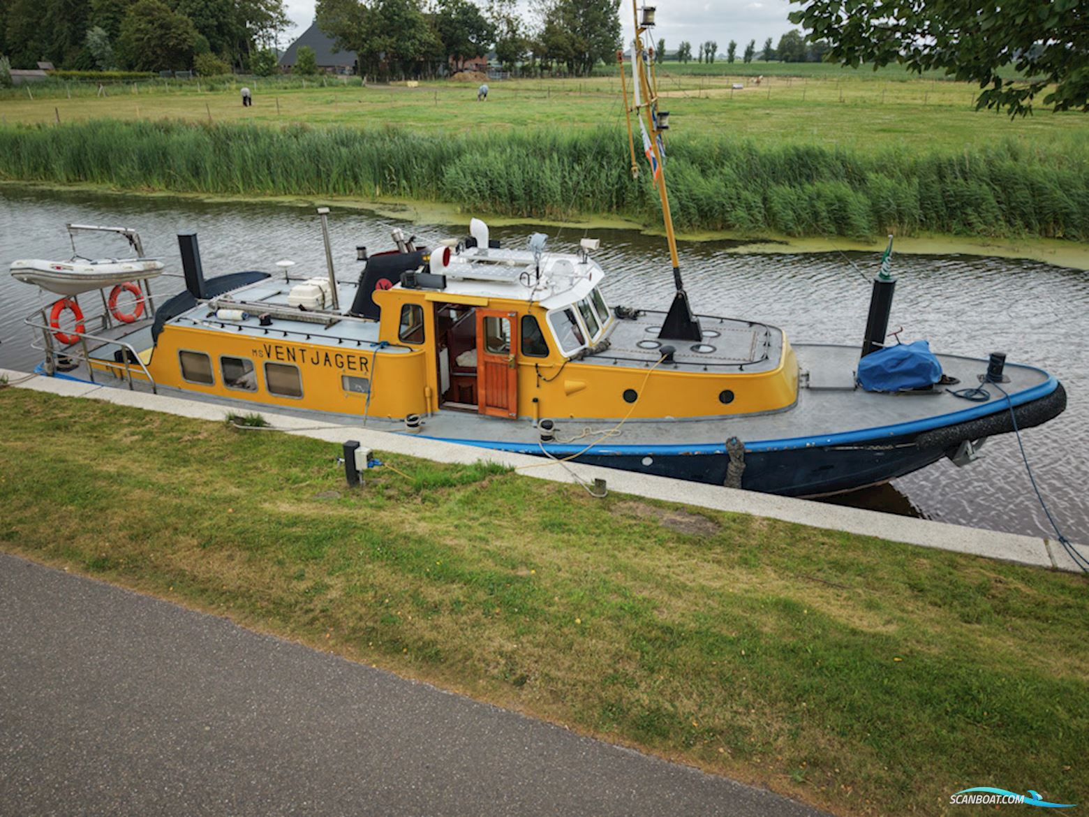 Varend Woonschip ex Rws Vlet 14.78