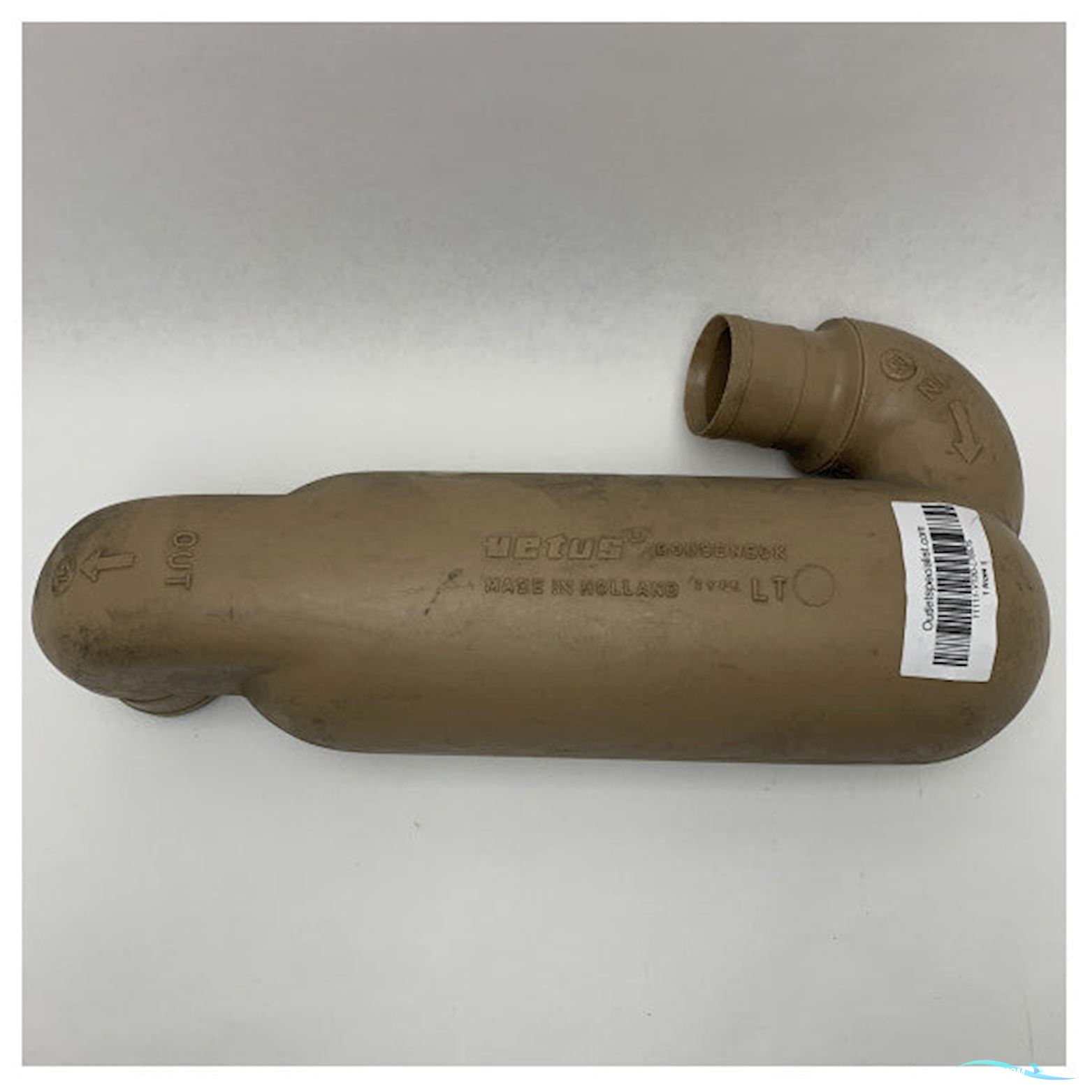Vetus LT6575 65 - 75 mm Gooseneck Exhaust LT