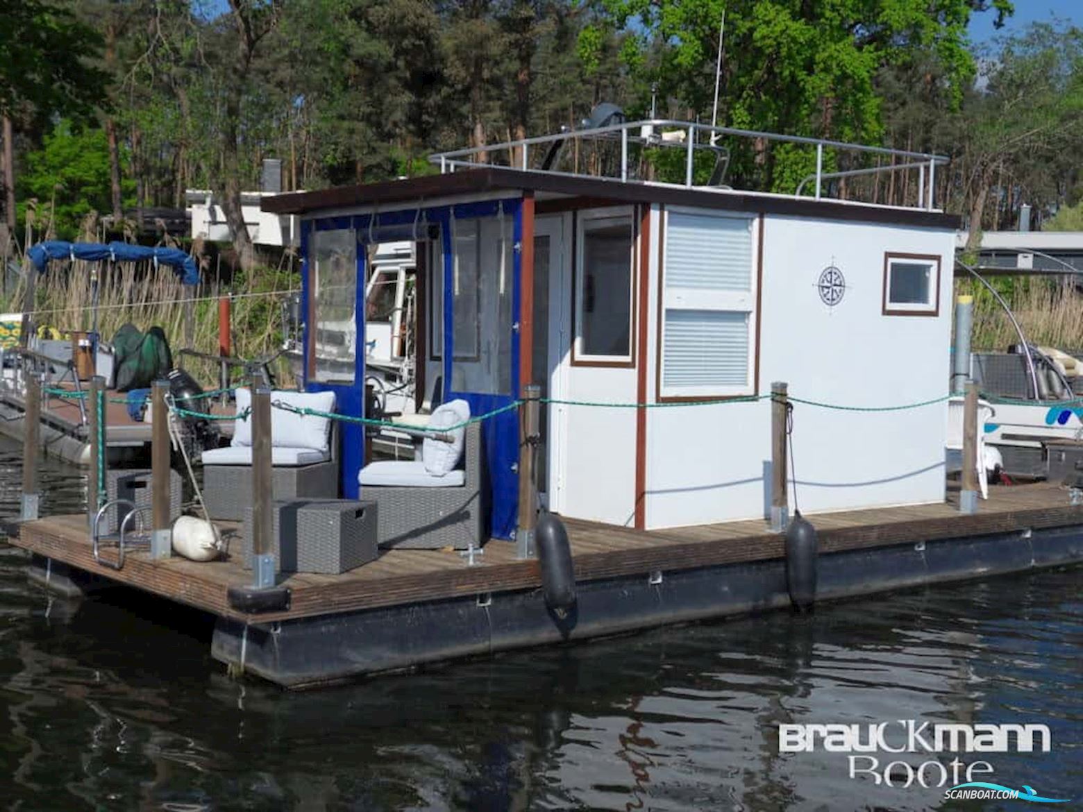 Werft Plaue Hausboot Live a board / Riverboat 2022, with Selva engine, Germany