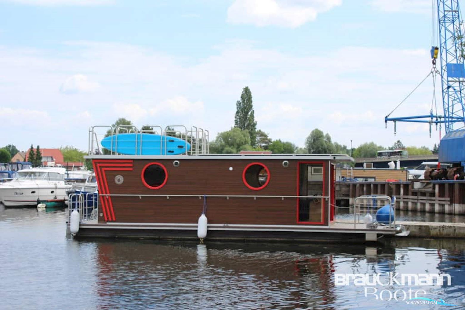 Werftbau Solar Hausboot 2022