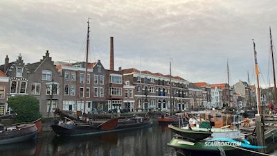 Zeilend Woonschip Woonschip Met Vaste Ligplaats Live a board / Riverboat 1916, with Daf engine, The Netherlands