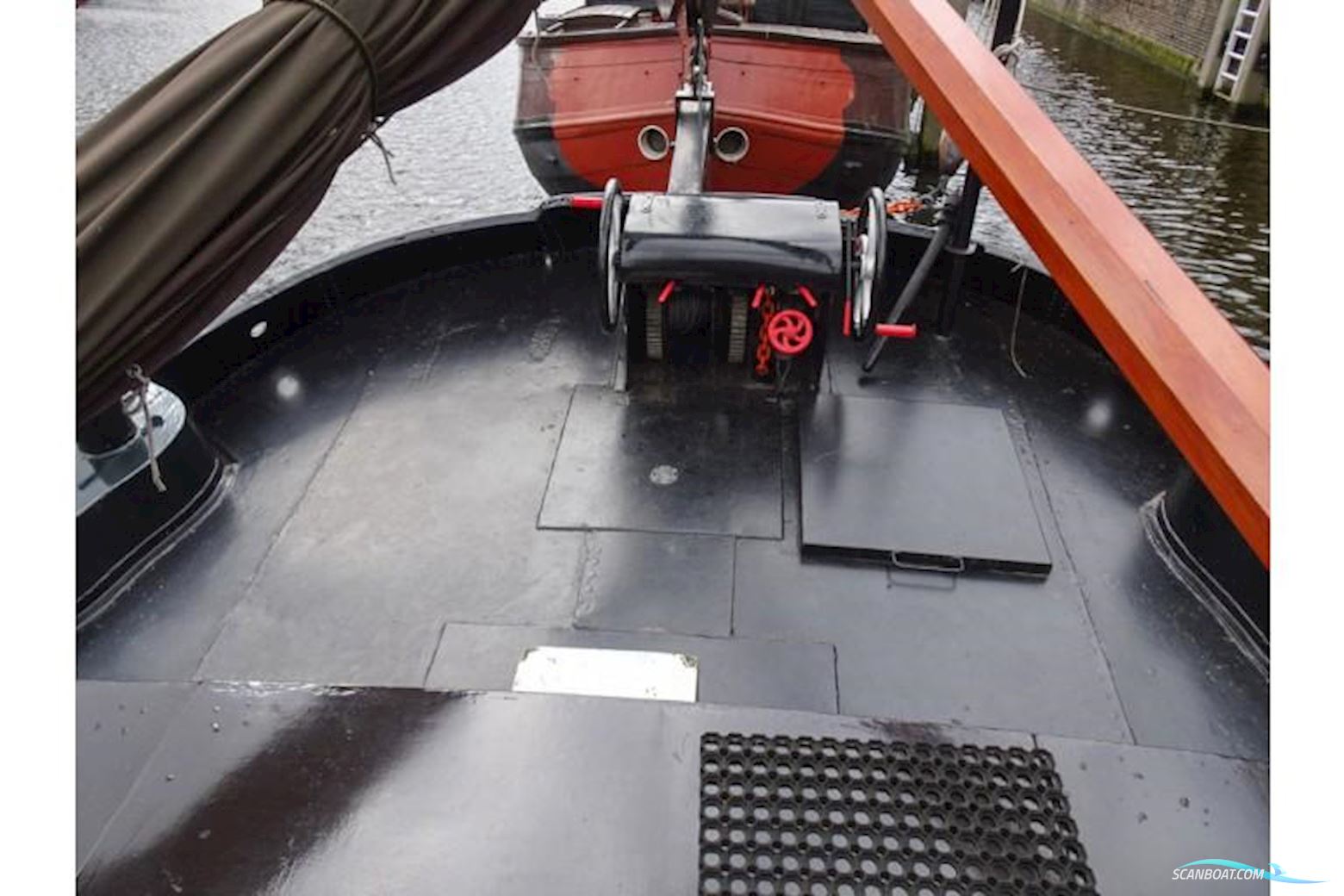 Zeilend Woonschip Woonschip Met Vaste Ligplaats