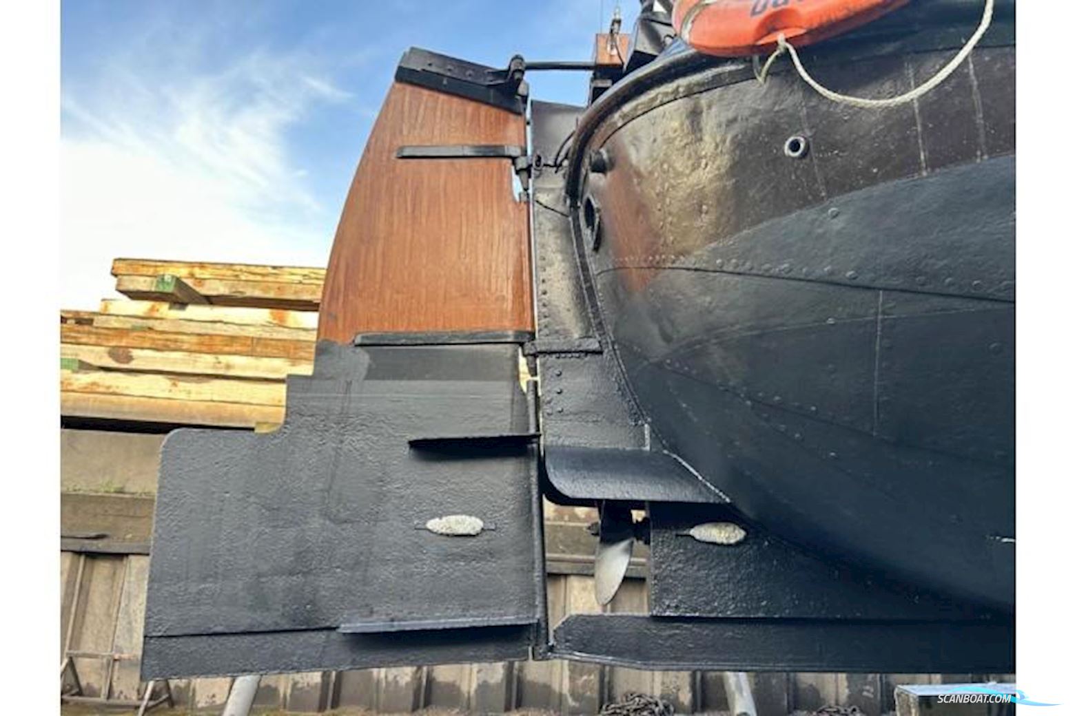 Zeilend Woonschip Woonschip Met Vaste Ligplaats