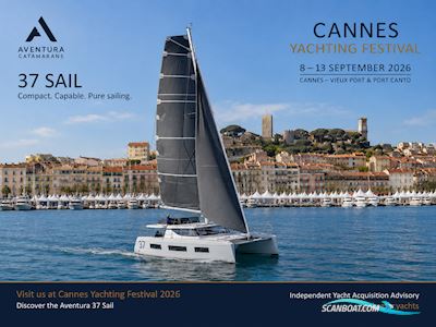 Aventura 37 Easy Sail & Comfort Packs Mehrrumpfboot 2027, mit Yanmar motor, Niederlande