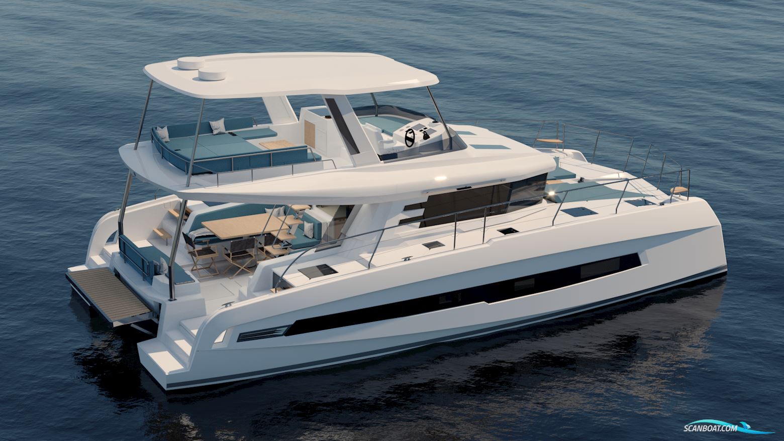 Cervetti 44 Catamaran Power