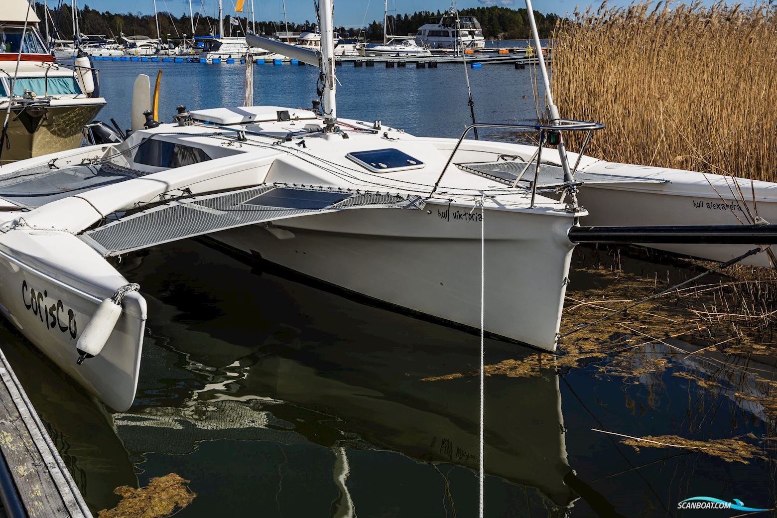 Corsair Corsair 28 R Mehrrumpfboot 2005, mit Tohatsu 9,9 motor, Sweden