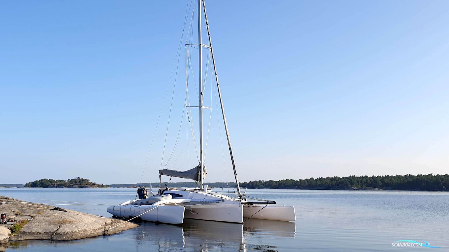 Corsair Cruze 970 XL Mehrrumpfboot 2015, mit Yamaha FT9.9 motor, Sweden