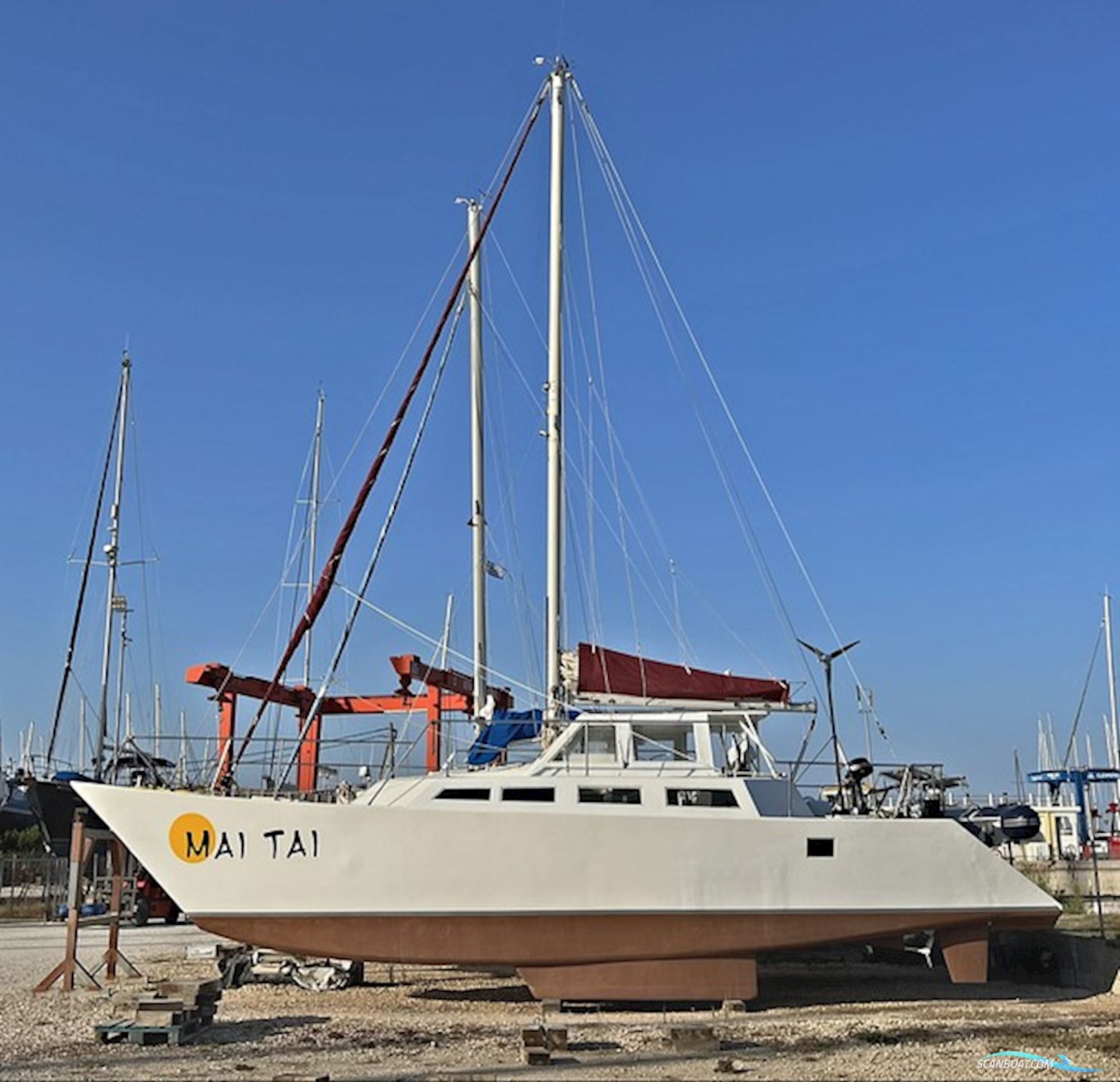 Format System Kelsall 38 Cruising Catamaran Mehrrumpfboot 1988, mit TD-Power motor, Spanien
