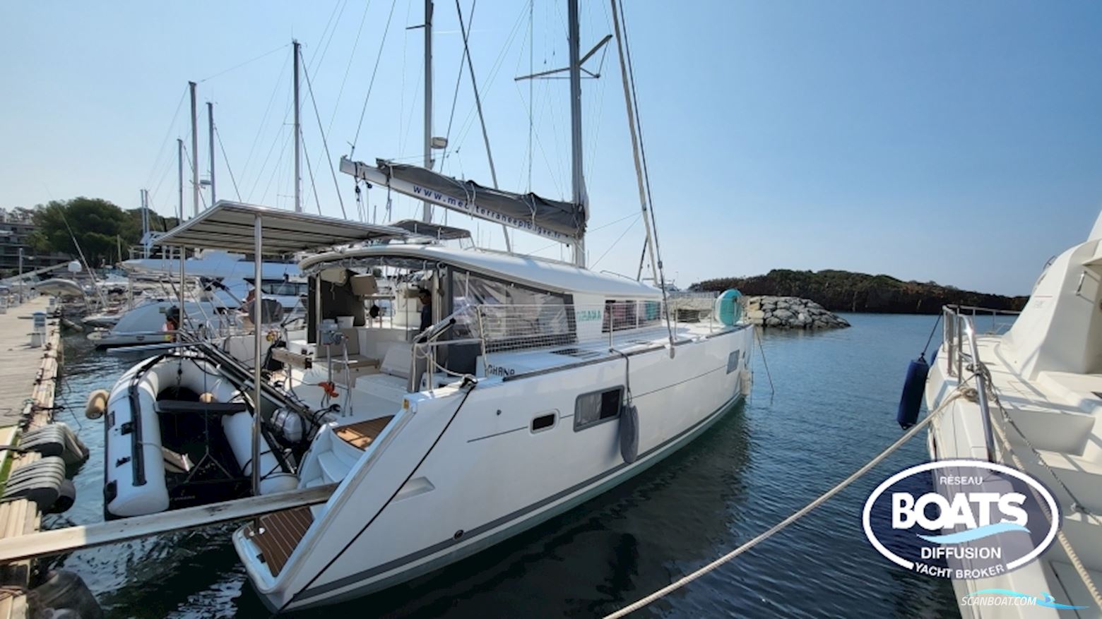 Lagoon 400 Mehrrumpfboot 2009, mit Yanmar motor, Frankreich