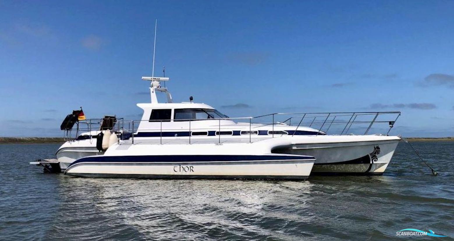 Motor Yacht Danish Rose Trimaran 14.30 Mehrrumpfboot 2004, mit Yanmar motor, Deutschland