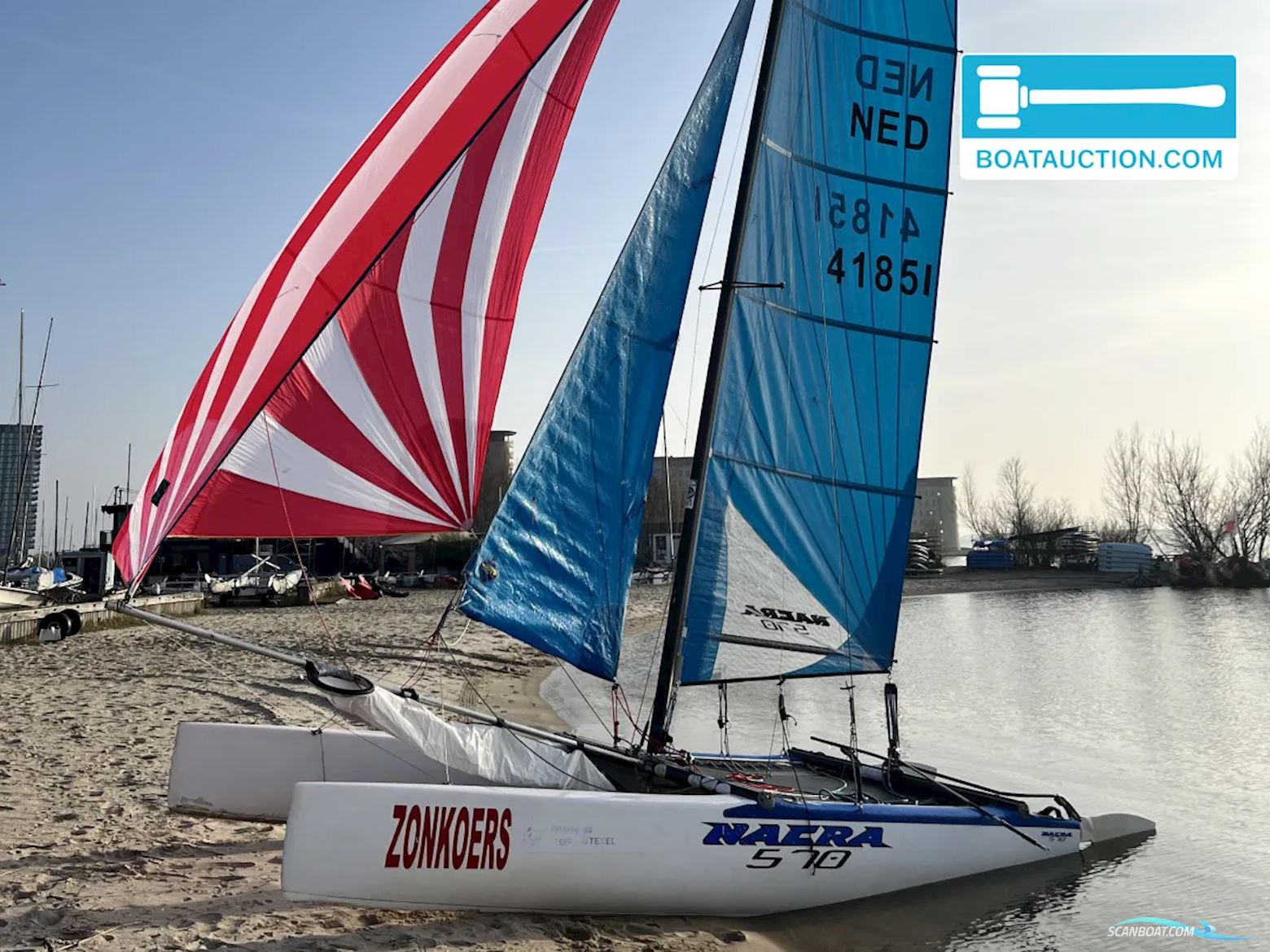 Nacra 570 mk1 Mehrrumpfboot 2017, Niederlande