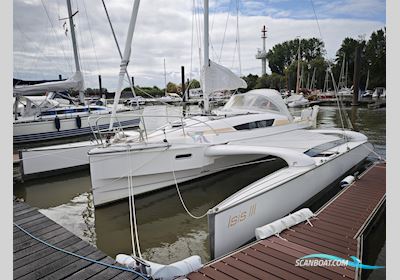Quorning Boats Dragonfly 28 Swing Wing Touring Mehrrumpfboot 2016, mit Honda 4T motor, Deutschland