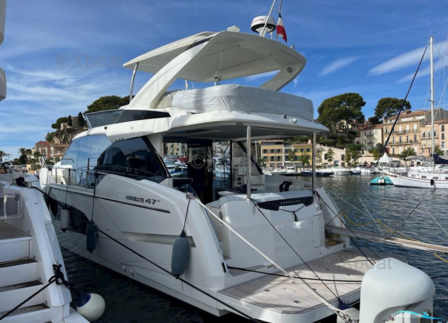 Absolute 47 Fly Motor boat 2021, with Volvo Penta engine, France