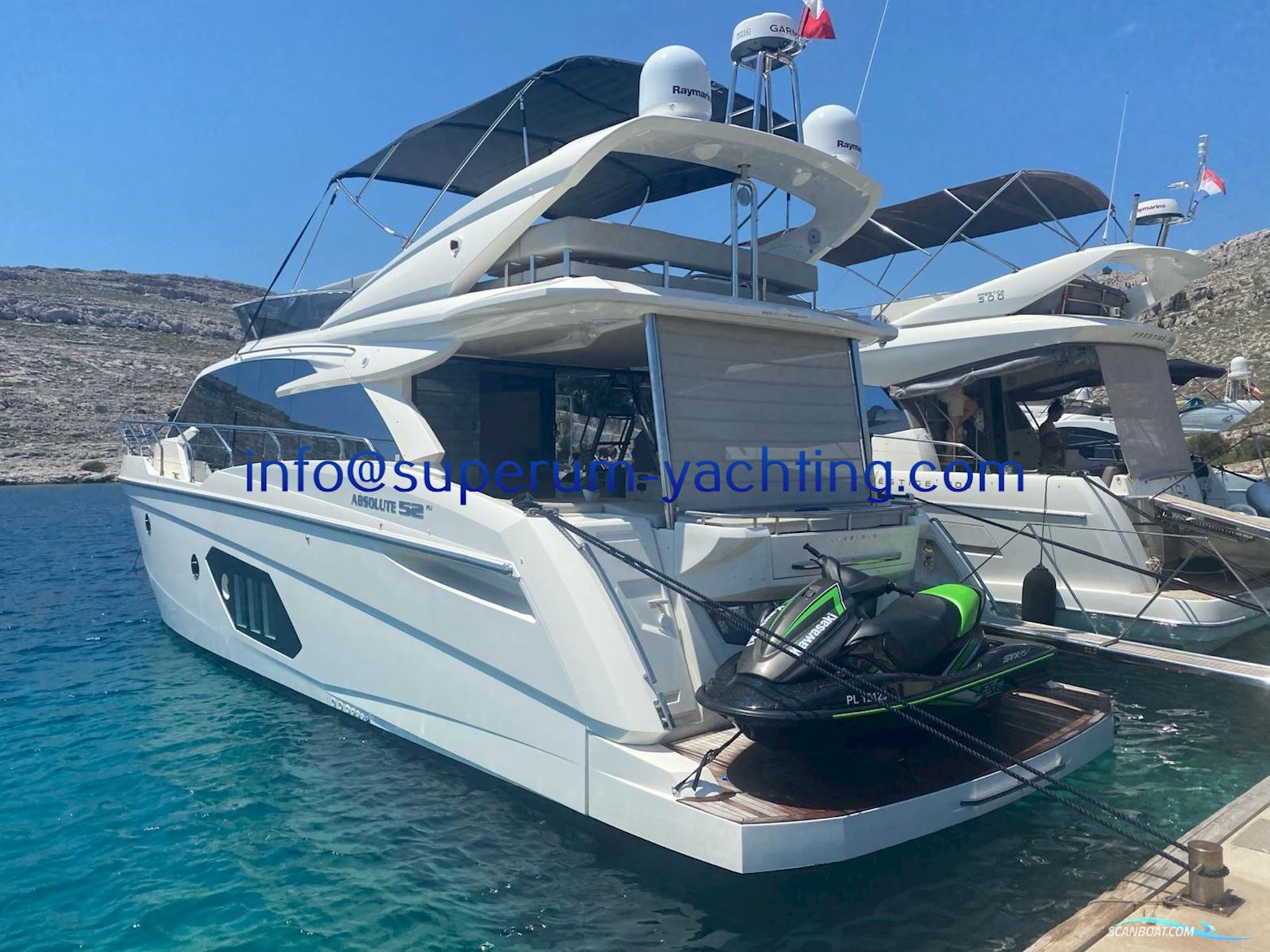 Absolute 52 Fly Motor boat 2018, with Volvo Penta engine, Croatia